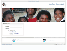 Tablet Screenshot of eznet.infinitefamily.org